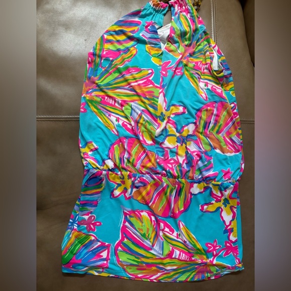 Lilly Pulitzer Multicolor Tropical Dress - Picture 6 of 6